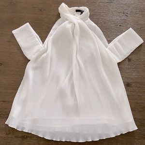 GUESS Off Shoulder top in Ivory White color